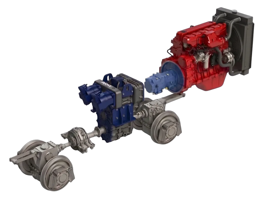 D-TRAC Hidrodinamik Lokomotif