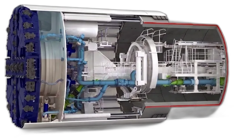 Slurry (Çamur Basınçlı) TBM Serisi
